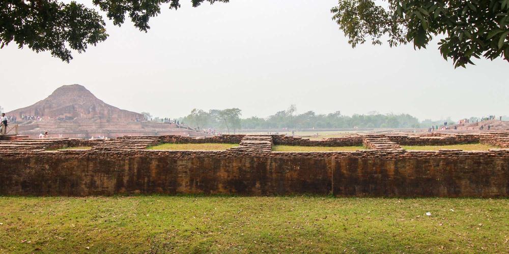 The walls around each side of the monastery's main quadrangle are about six metres thick and contain the rooms the monks would once have lived in. – © Roni Kabir Nurul