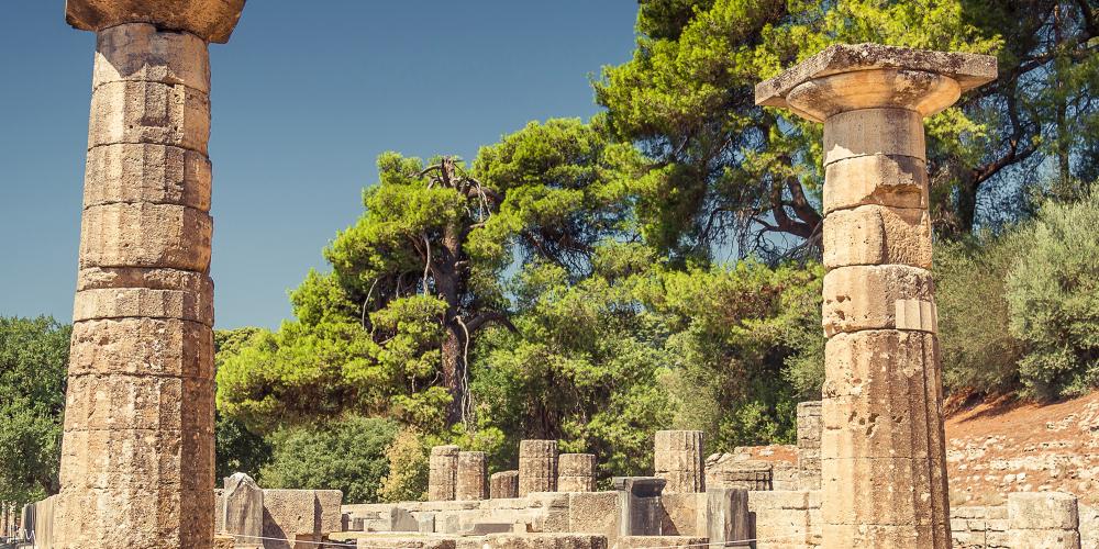 Ancient Ruins in Olympia. – © Natalia Evteeva / Shutterstock Ancient Ruins in Olympia. – © Natalia Evteeva / Shutterstock