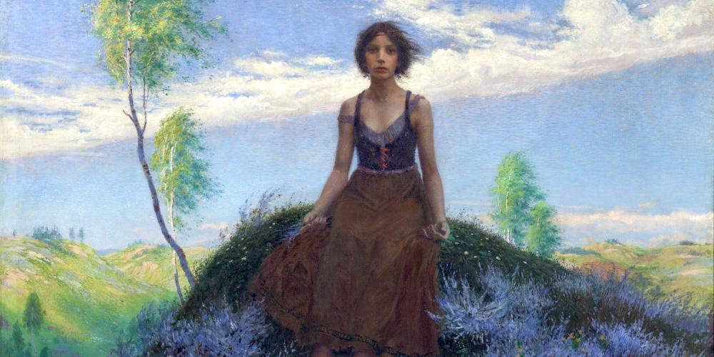 Max Švabinský, Chudý kraj / Le pays pauvre (1990) Max Švabinský, Chudý kraj / Le pays pauvre (1990)