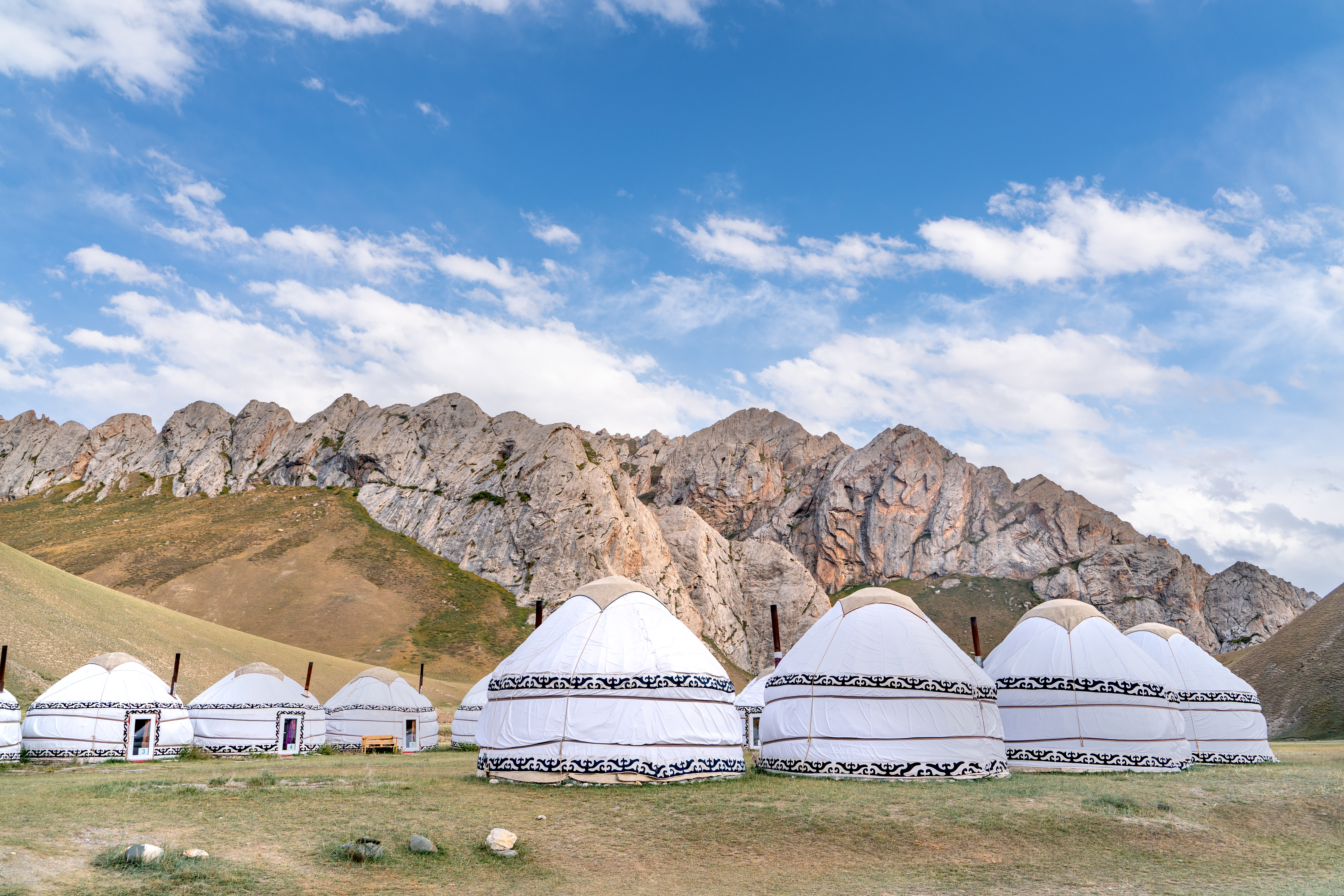 Traditional yurts village – © Nomad1988 / Shutterstock
