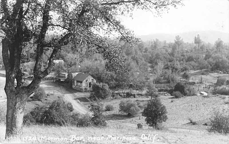 Mormon Bar (No. 323 California Historical Landmark) Sierra Nevada