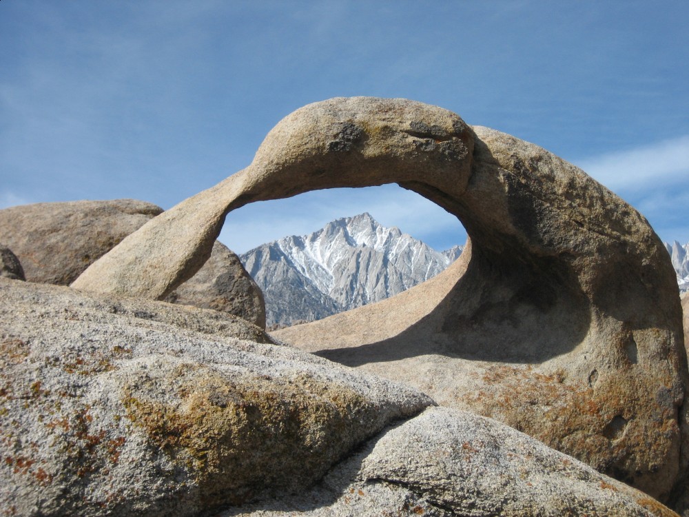 Fine outlet Art Photograph, Alabama Hills Natural Arch, Lone Pine California, Sierra Nevada, Mount Whitney