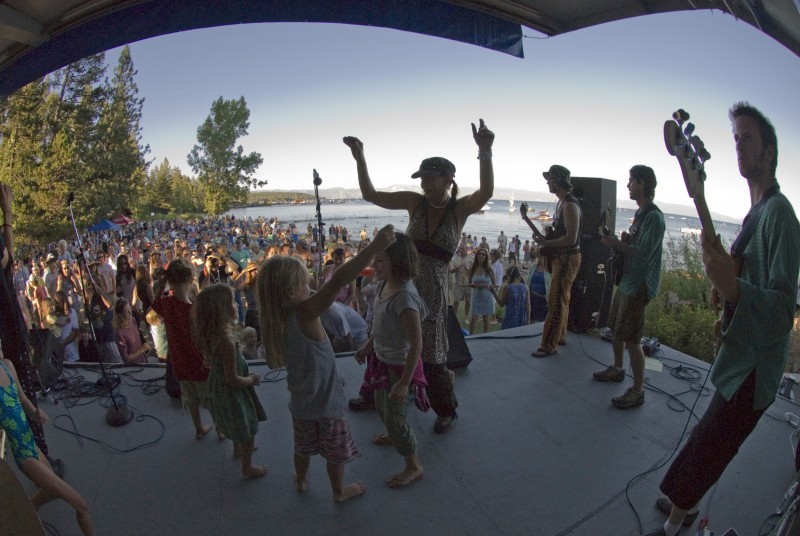 Tahoe City Concerts at Commons Beach Sierra Nevada Geotourism