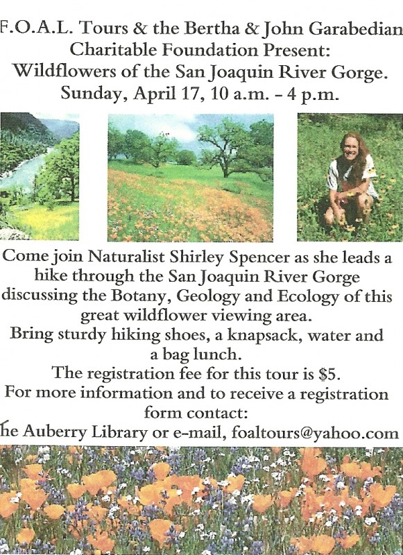 Auberry, California Sierra Nevada Geotourism