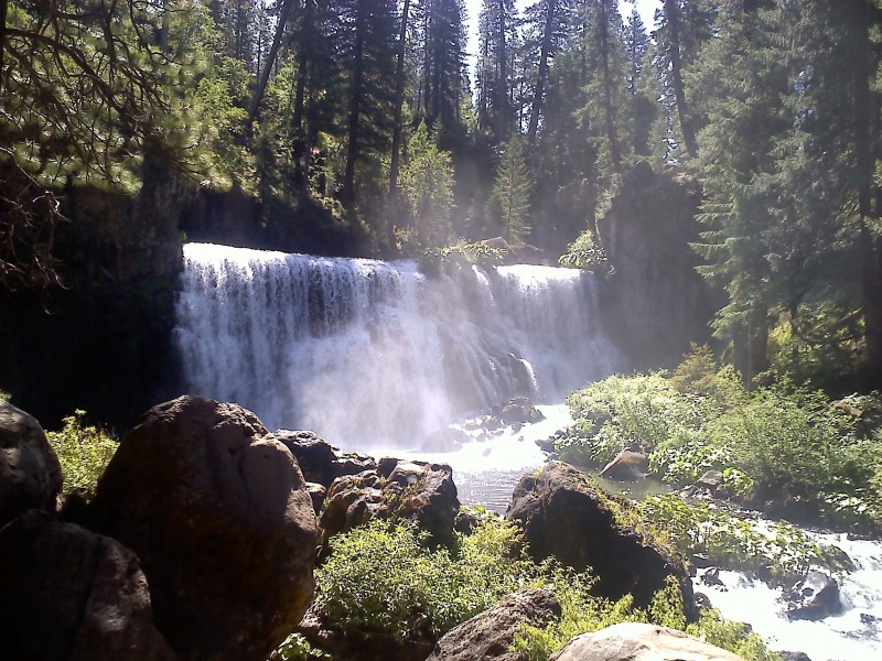 Volcanic Legacy Scenic Byway s Waterfall Region Highway 89 Old