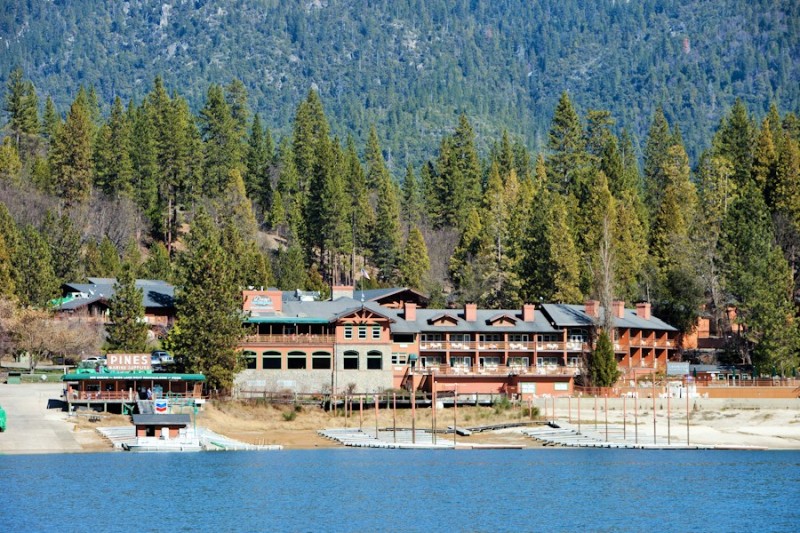 The Pines Resort & Ducey's on the Lake Restaurant on beautiful Bass