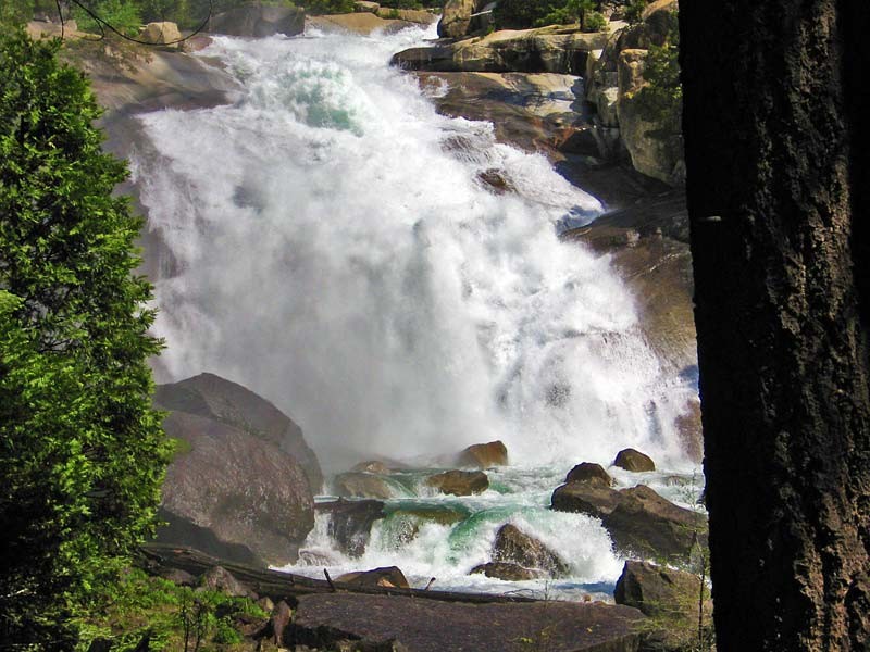 Waterfall Kings Canyon National Park Hiking Trails Sequoia