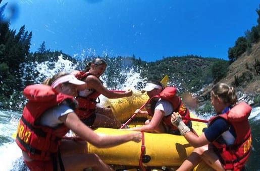 Whitewater Rafting on the South Fork of the American River Sierra