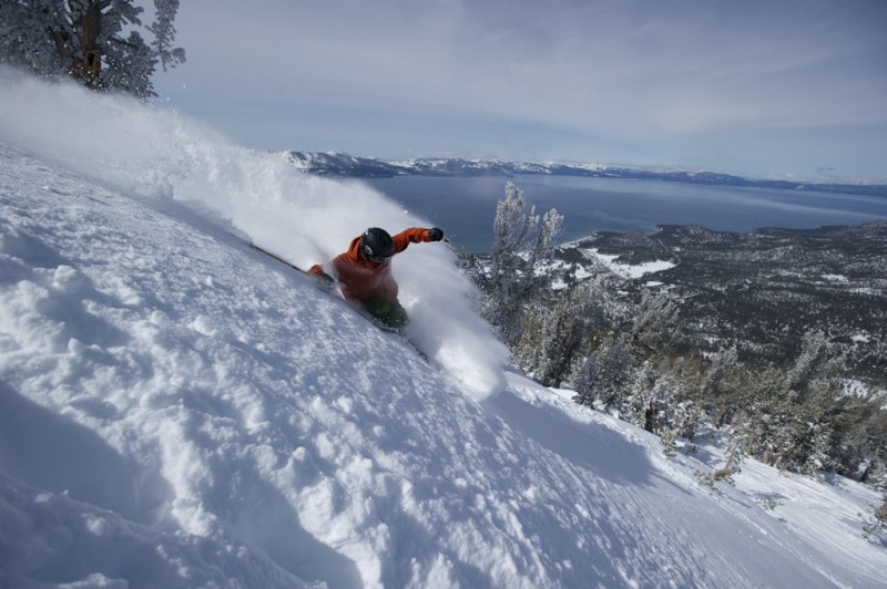 heavenly snowboarding