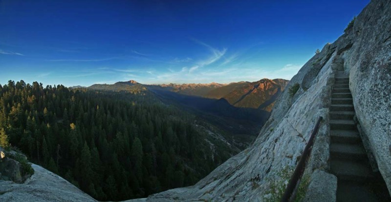 Moro Rock Sequoia National Park Sierra Nevada Geotourism