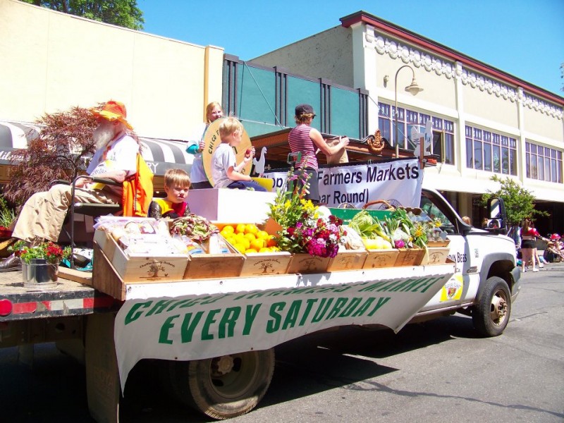 Chico Certified Farmers' Market Downtown Sierra Nevada Geotourism