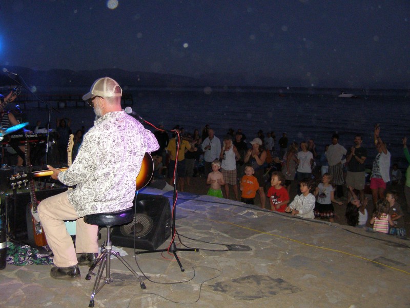 Kings Beach Music on the Beach Sierra Nevada Geotourism