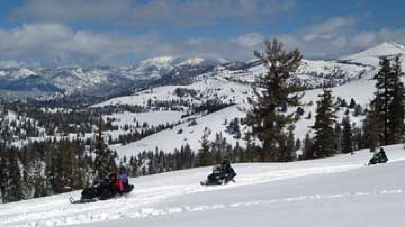 Hope Valley Sno Park Sierra Nevada Geotourism