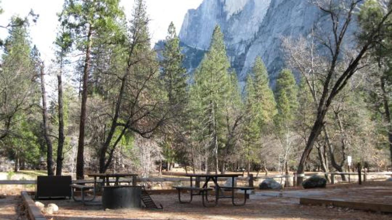 The Pines Campgrounds Upper Lower North Sierra Nevada Geotourism Lower Pines Campground Map