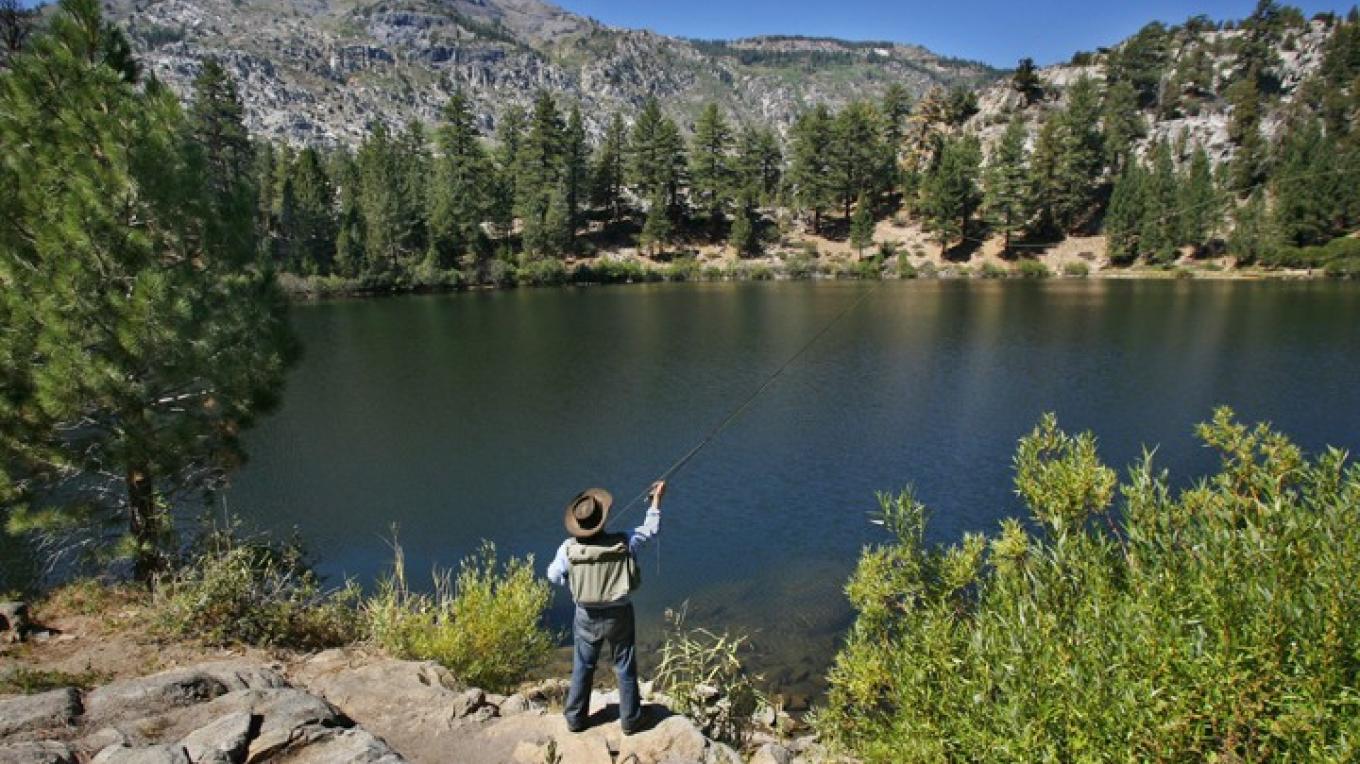 Opening Day Of Fishing Season In Mono County Sierra Nevada Geotourism 2022 Fishing Season Opening Day Mammoth Lakes
