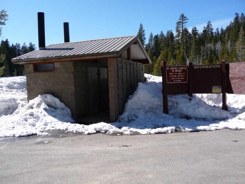 Yuba Pass Snow Park Area Sierra Nevada Geotourism