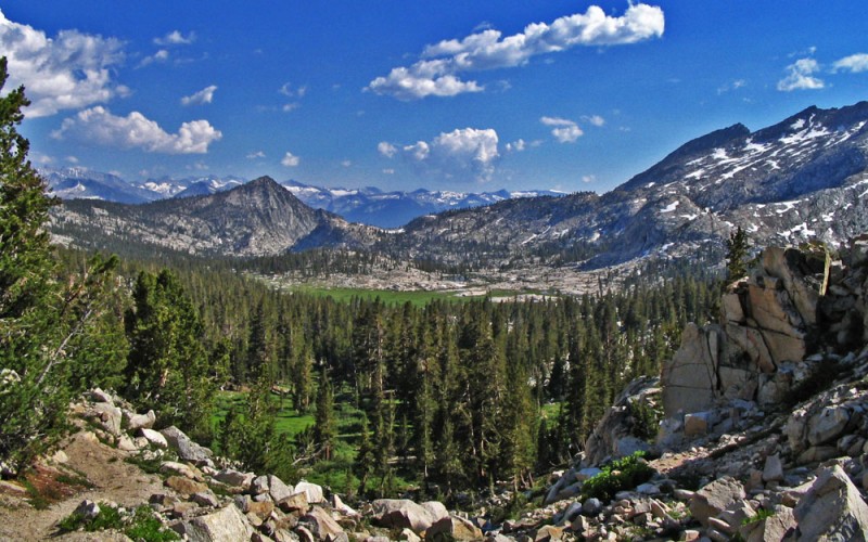 Copper Creek Trail, Kings Canyon National Park Sierra Nevada Geotourism