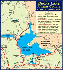 Bucks Lake Campground Map