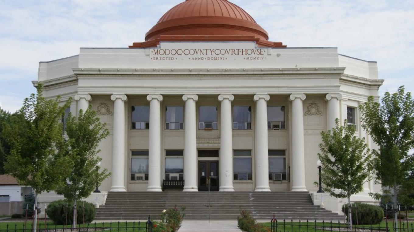 Modoc County Courthouse Sierra Nevada Geotourism