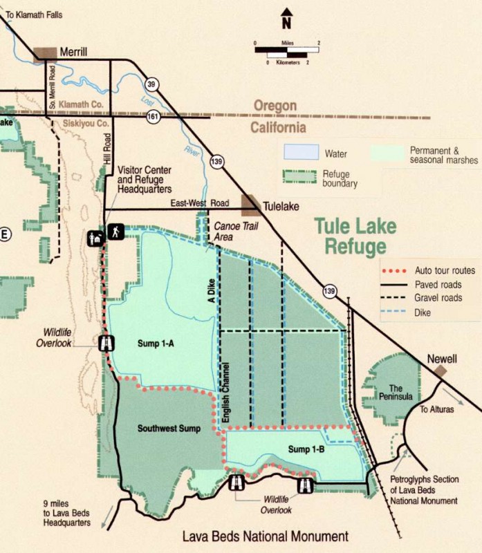 Tule Lake National Wildlife Refuge Sierra Nevada Geotourism