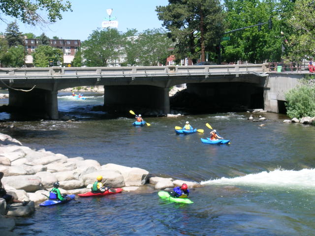 Truckee River Whitewater Park Sierra Nevada Geotourism