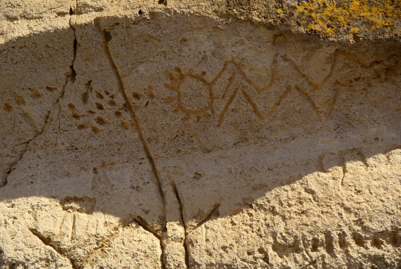 Petroglyph Point, Lava Beds National Monument Sierra Nevada Geotourism