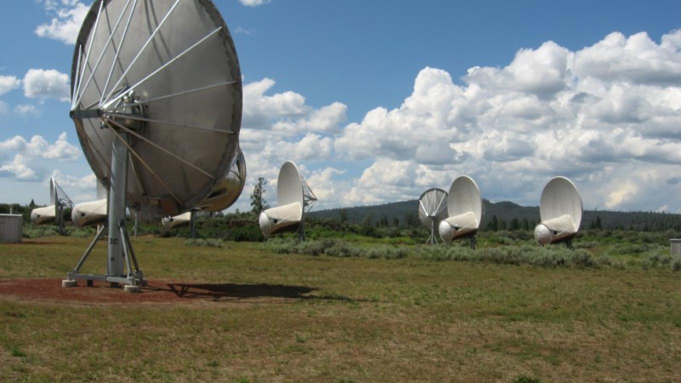 Observatory Array Allen Telescope Array at the Hat Creek Radio Observatory | Sierra ...