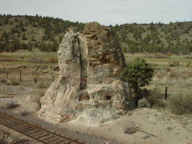 Chimney Rock Historical Monument Sierra Nevada Geotourism