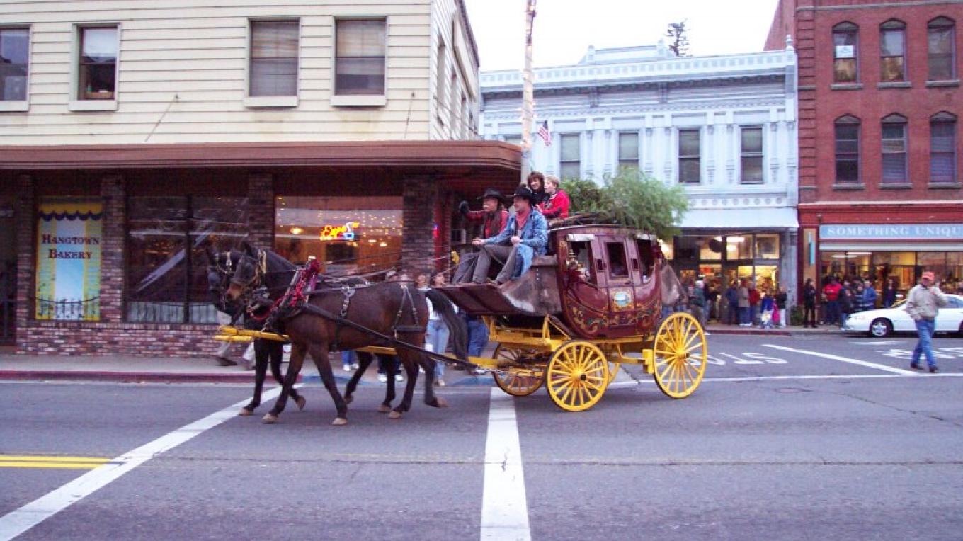 Placerville Festival of Lights Sierra Nevada Geotourism