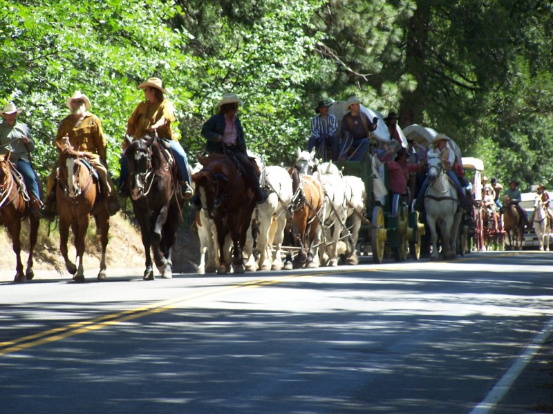 Highway 50 Association Wagon Train Sierra Nevada Geotourism