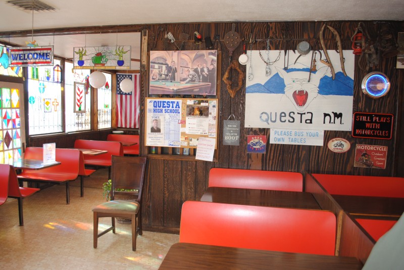 The Wildcat's Den Restaurant, Questa New Mexico Four Corners Region
