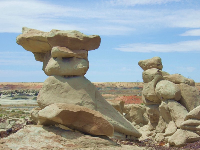 Bisti De Na Zin Wilderness Four Corners Region