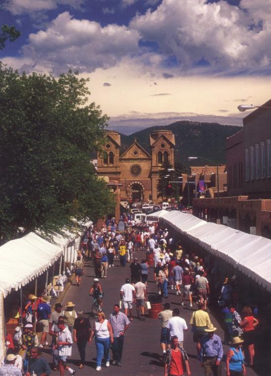 60th Annual Traditional Spanish Market, Santa Fe Plaza Four Corners