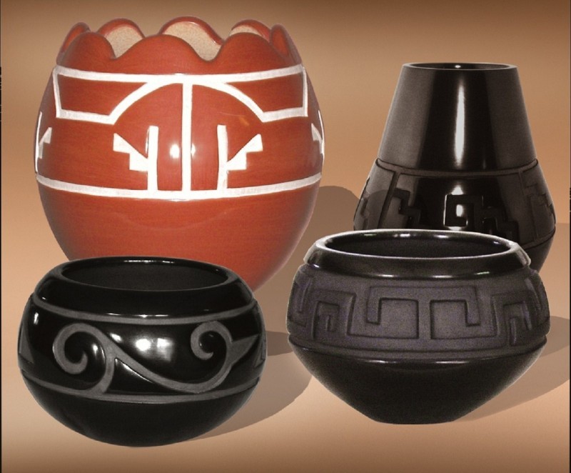 Daryl Whitegeese Pottery Four Corners Region