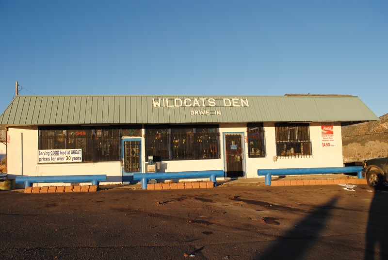 The Wildcat's Den Restaurant, Questa New Mexico Four Corners Region