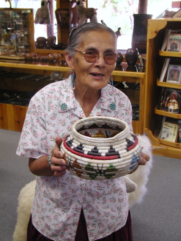Navajo Basket Weaver Four Corners Region