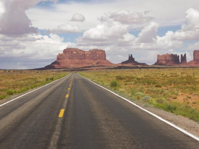 Kayenta - Monument Valley Scenic Road -US 163, MP 389 to MP 416.7 ...