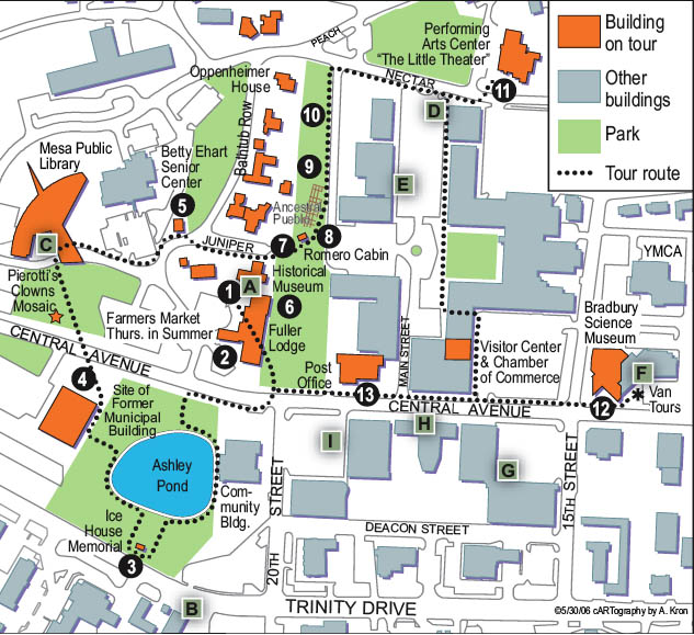 Los Alamos Historic Walking Tour Four Corners Region