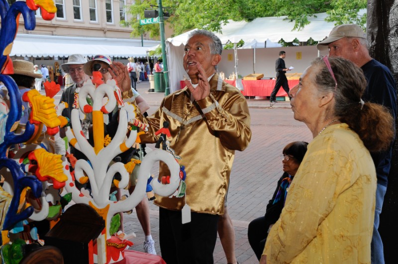 60th Annual Traditional Spanish Market, Santa Fe Plaza Four Corners
