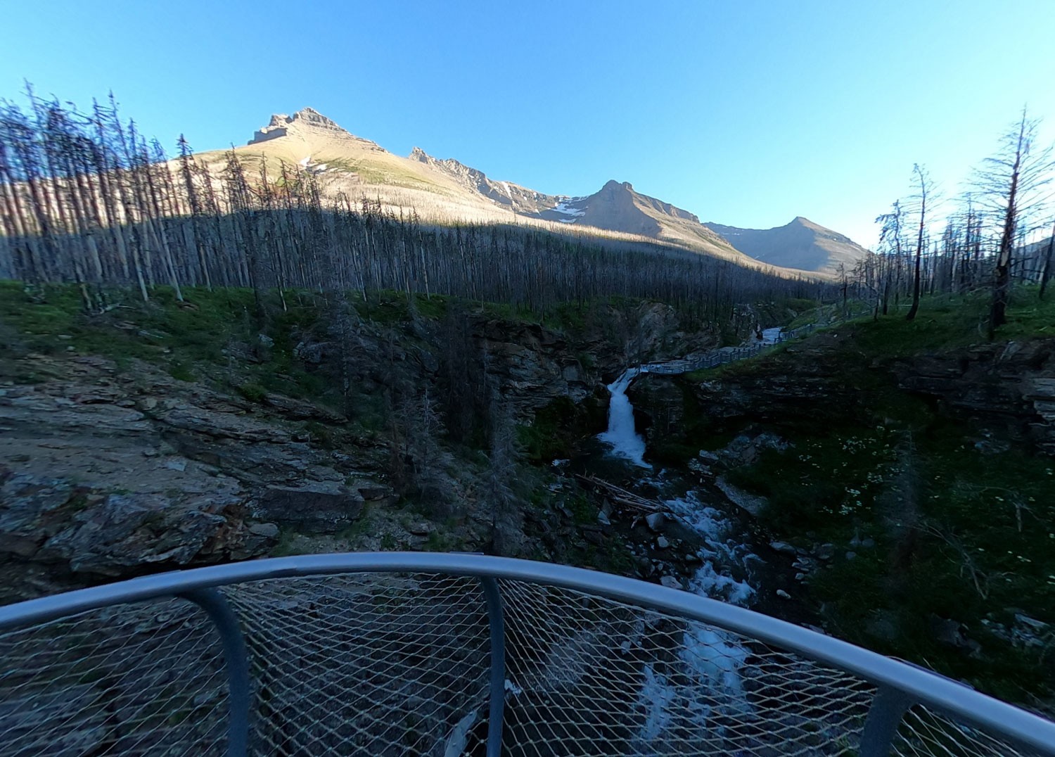 Blakiston Falls Waterton