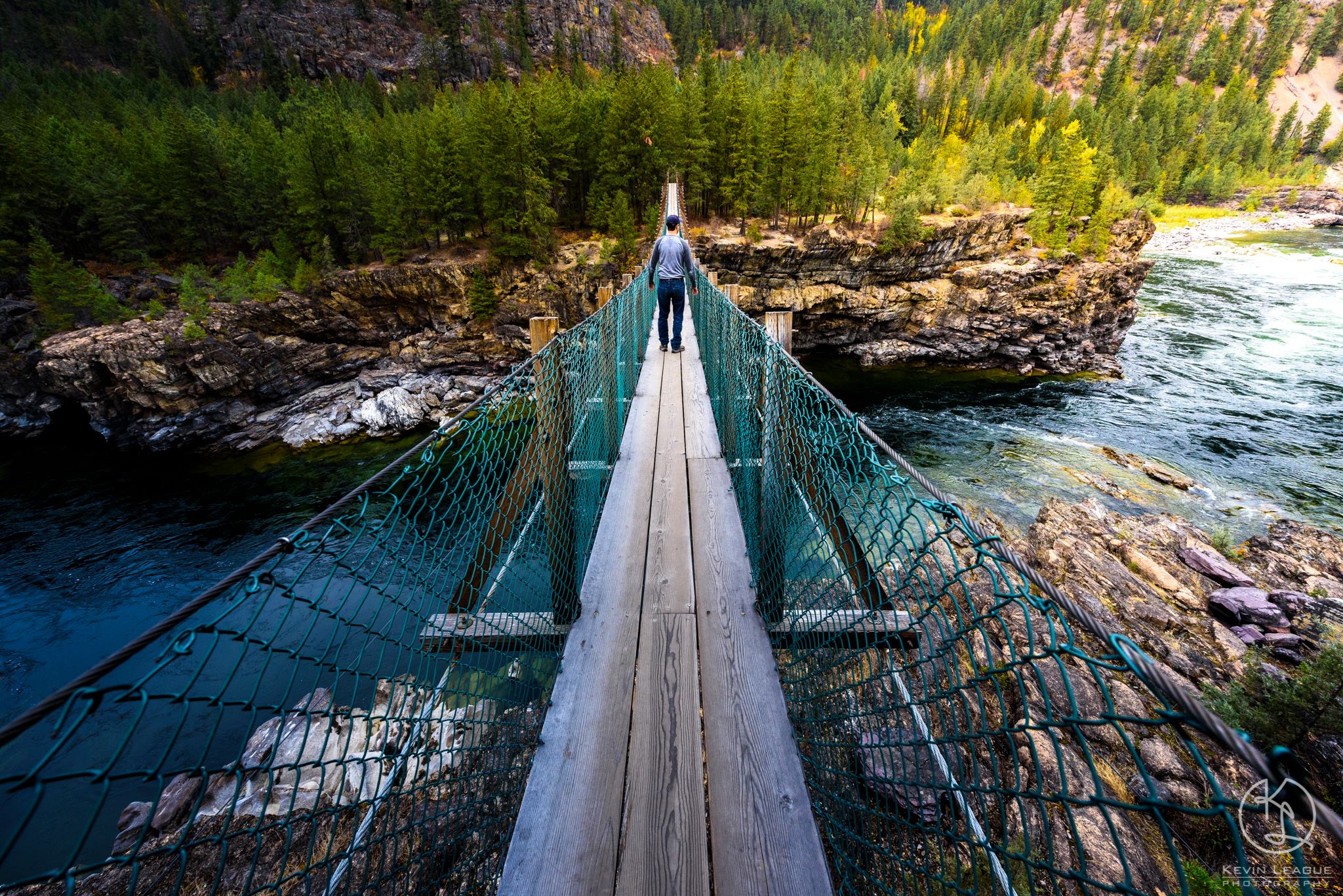 Kootenai Falls and Swinging Bridge – Wild Montana