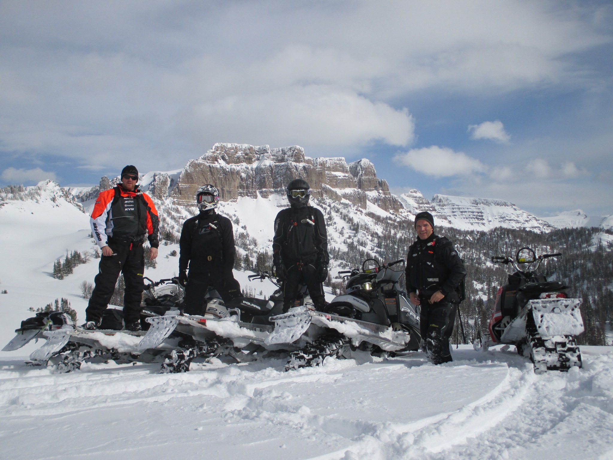 Take the Brooks Lake Lodge Snowmobile tour for an unforgettable ride through the Wyoming backcountry.