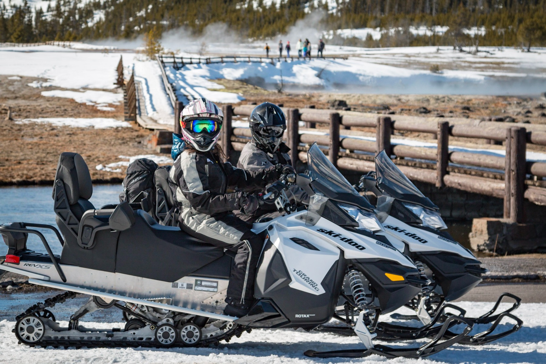 Private Old Faithful Snowmobile image