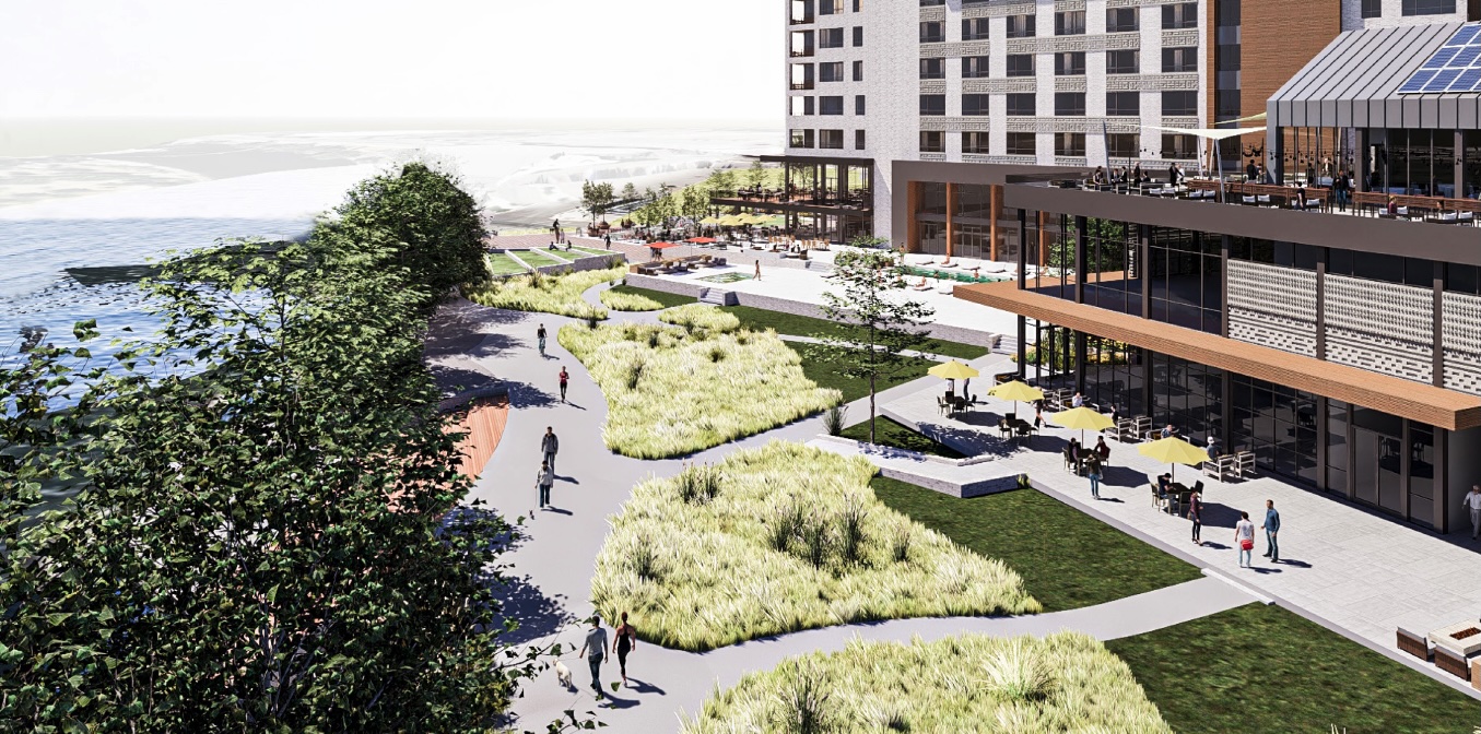Pedestrian & Bike Path Connection to Caras Park