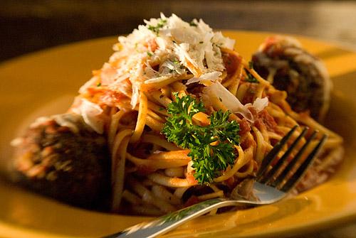 Spaghetti & Meatballs Salvatore, Delish! – Heidi Long