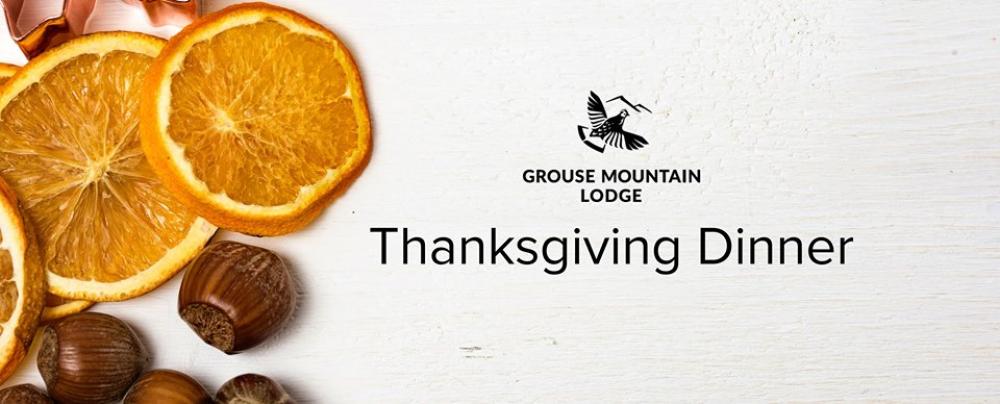 Thanksgiving Buffet at Grouse Mountain Lodge Whitefish Montana