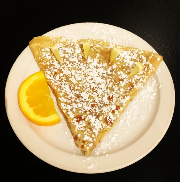 Locally sourced ingredients make for a more delicious crêpe!