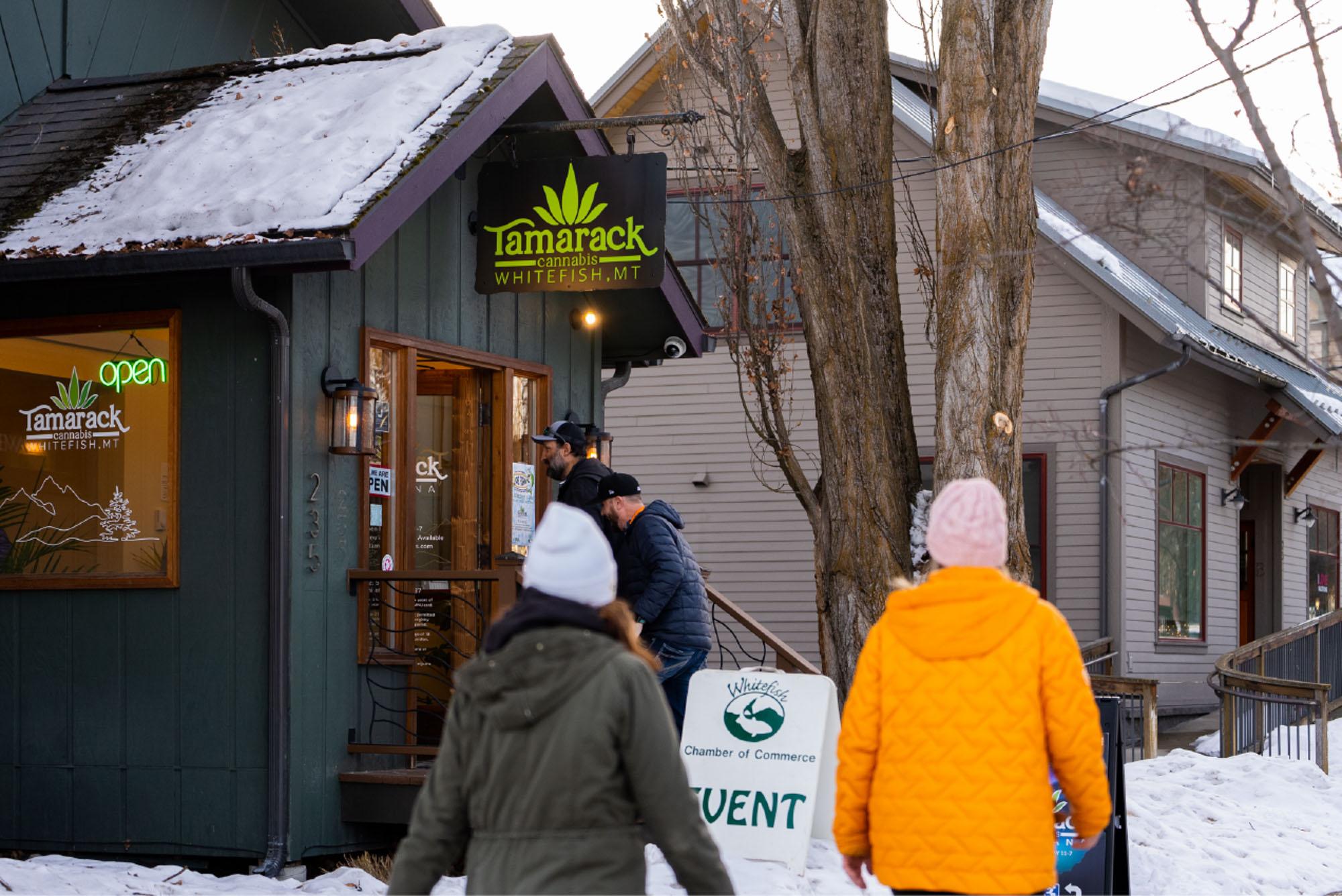 Tamarack Cannabis Whitefish Montana Lodging, Dining, and Official