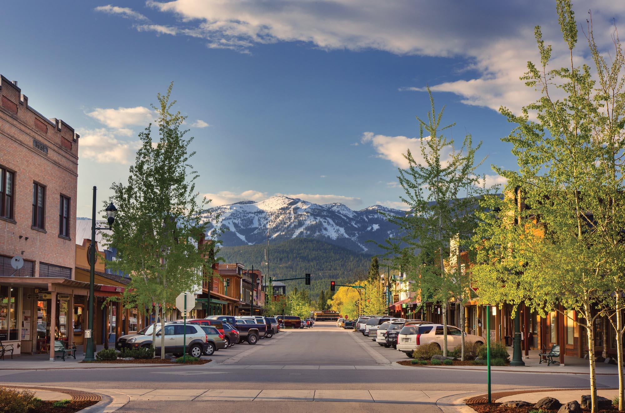 Downtown Whitefish. Photo: Chuck Haney
