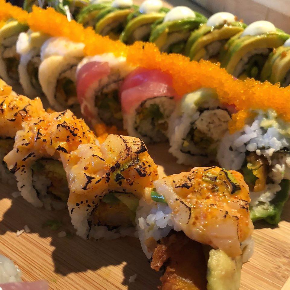 Our fusion rolls have unique flavor combinations